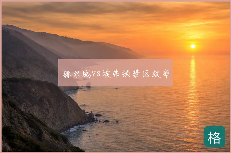 赫尔城vs埃弗顿禁区效率